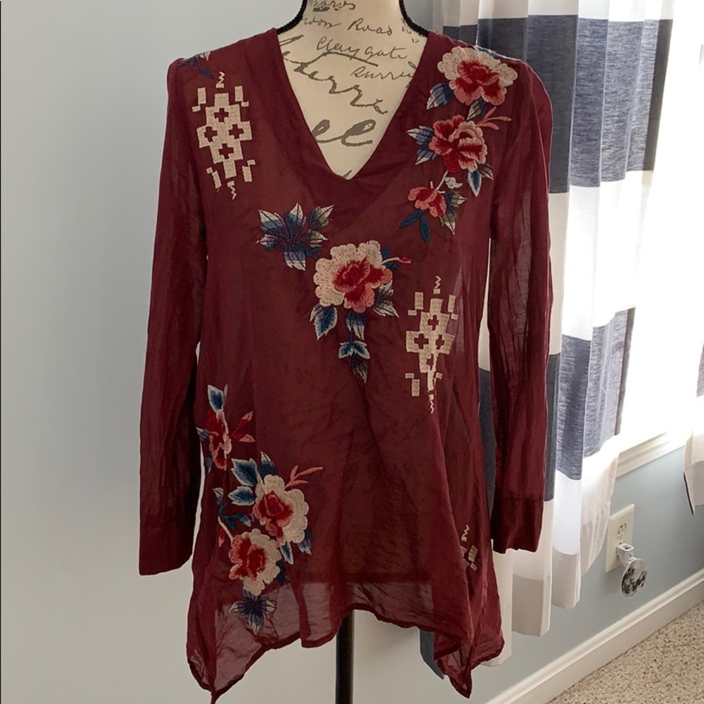 Johnny Was 3J Workshop Tunic Top